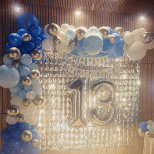 Happy Birthday Backdrop Decor by Party Interest | Delhi Party Planner