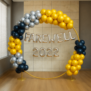 Farewell Backdrop Decoration in Home | Party Interest | Party Planner in Delhi