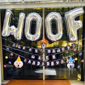 Dog Party Backdrop Decor by Party Interest | Delhi Party Planner